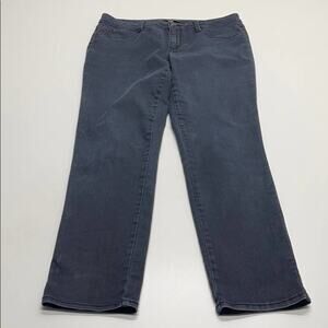 ROZ & ALI Womens 12 Super Soft Black Jeans